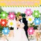 18 Pcs Spring Daisy Flower Inflatable Balls Blow up Daisy Flower Inflatable Decoration Colorful Spring Inflatable Hanging Ornament Flower Shape PVC Yard Decors for Indoor Outdoor(Classic)